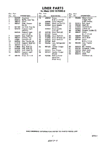 07 - Section parts for Whirlpool Refrigerator EHD191PKWR0 / from AppliancePartsPros.com