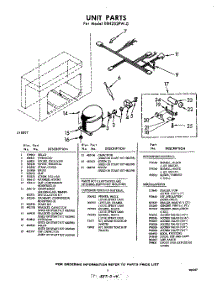 05 - Unit , Lit / Optional parts for Whirlpool Freezer EEH232FW0 / from AppliancePartsPros.com