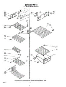 06 - Liner parts for Whirlpool Refrigerator EHD191SKWR0 / from AppliancePartsPros.com