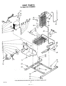 10 - Unit parts for Whirlpool Refrigerator EHD191SKWR0 / from AppliancePartsPros.com