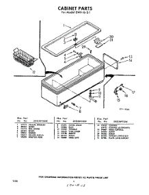 02 - Section parts for Whirlpool Freezer EWH16S1 / from AppliancePartsPros.com