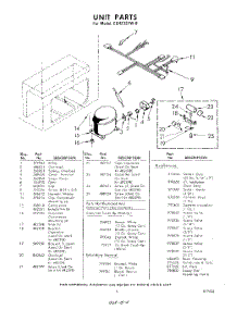 05 - Unit , Lit / Optional parts for Whirlpool Freezer EEH232FW8 / from AppliancePartsPros.com