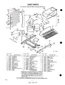 04 - Section parts for Whirlpool Freezer EXL13CTWR2 / from AppliancePartsPros.com