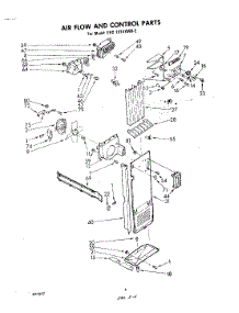 04 - Airflow And Control parts for Whirlpool Refrigerator EHD191VKWR2 / from AppliancePartsPros.com