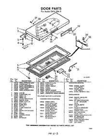 03 - Section parts for Whirlpool Freezer EWH18M0 / from AppliancePartsPros.com