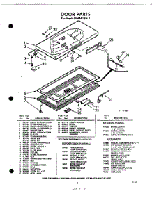 03 - Section parts for Whirlpool Freezer EWH18M1 / from AppliancePartsPros.com