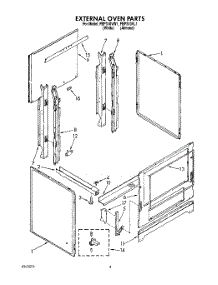 02 - External Oven parts for Whirlpool Range FEP310VL1 / from AppliancePartsPros.com