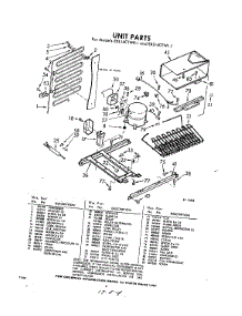 04 - Section parts for Whirlpool Freezer EXL14CTWR1 / from AppliancePartsPros.com
