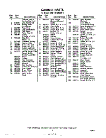 03 - Section parts for Whirlpool Refrigerator EHD191VKWR4 / from AppliancePartsPros.com