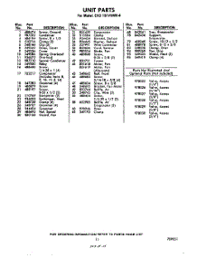11 - Section parts for Whirlpool Refrigerator EHD191VKWR4 / from AppliancePartsPros.com