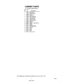 03 - Section parts for Whirlpool Freezer EEH272FW0 / from AppliancePartsPros.com