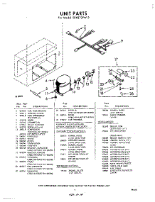 05 - Unit , Lit / Optional parts for Whirlpool Freezer EEH272FW0 / from AppliancePartsPros.com