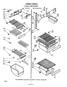 06 - Liner parts for Whirlpool Refrigerator EHD191XKWR0 / from AppliancePartsPros.com