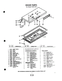 03 - Section parts for Whirlpool Freezer EWH18S1 / from AppliancePartsPros.com