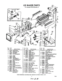 05 - Ice Maker parts for Whirlpool Refrigerator EXT12DMWL0 / from AppliancePartsPros.com