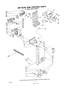 04 - Air Flow And Control parts for Whirlpool Refrigerator EHD191XKWR2 / from AppliancePartsPros.com