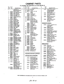 03 - Section parts for Whirlpool Refrigerator EXT12DTWR0 / from AppliancePartsPros.com