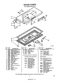 03 - Section parts for Whirlpool Freezer EWH23I1 / from AppliancePartsPros.com