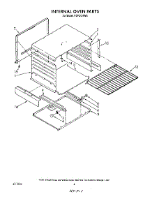 03 - Internal Oven parts for Whirlpool Range FGP215VL0 / from AppliancePartsPros.com