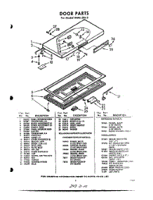 03 - Section parts for Whirlpool Freezer EWH23I2 / from AppliancePartsPros.com