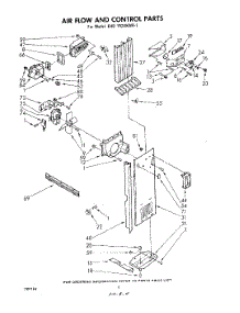 04 - Air Flow And Control parts for Whirlpool Refrigerator EHD192XKWR1 / from AppliancePartsPros.com