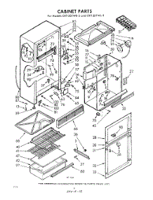 02 - Section parts for Whirlpool Refrigerator EXT12DTWR2 / from AppliancePartsPros.com
