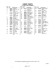07 - Section parts for Whirlpool Refrigerator EHD221MKWR0 / from AppliancePartsPros.com