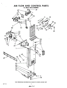 04 - Air Flow And Control parts for Whirlpool Refrigerator EHD221MKWR1 / from AppliancePartsPros.com