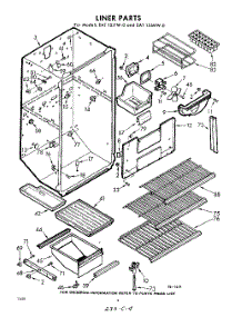 04 - Liner parts for Whirlpool Refrigerator EAT15JTWR0 / from AppliancePartsPros.com