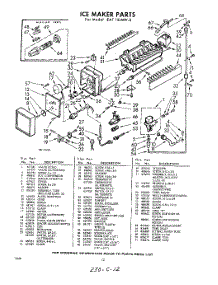 12 - Ice Maker parts for Whirlpool Refrigerator EAT15JTWR0 / from AppliancePartsPros.com