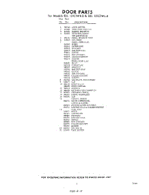 05 - Section parts for Whirlpool Freezer EEL131CTWR0 / from AppliancePartsPros.com
