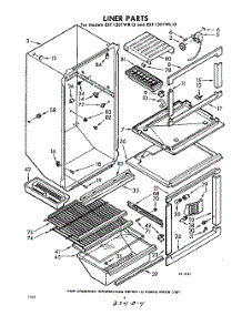 04 - Liner parts for Whirlpool Refrigerator EXT13DTWL0 / from AppliancePartsPros.com