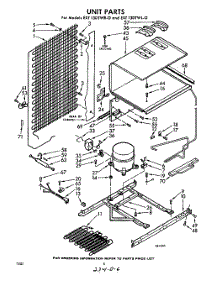 06 - Unit parts for Whirlpool Refrigerator EXT13DTWL0 / from AppliancePartsPros.com