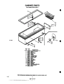 02 - Section parts for Whirlpool Freezer EWH23S2 / from AppliancePartsPros.com