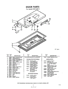 03 - Section parts for Whirlpool Freezer EWH23S3 / from AppliancePartsPros.com