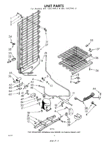 06 - Unit parts for Whirlpool Freezer EEL131CTWR2 / from AppliancePartsPros.com