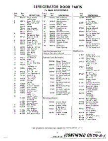 05 - Lit / Optional parts for Whirlpool Refrigerator EHD221MTWR0 / from AppliancePartsPros.com