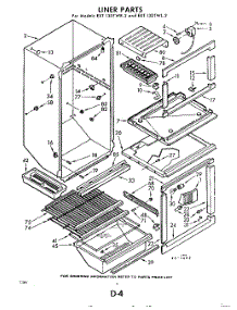 04 - Liner parts for Whirlpool Refrigerator EXT13DTWR2 / from AppliancePartsPros.com