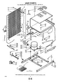 06 - Unit parts for Whirlpool Refrigerator EXT13DTWR2 / from AppliancePartsPros.com