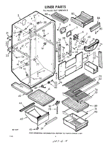 04 - Liner parts for Whirlpool Refrigerator EAT15PKWR0 / from AppliancePartsPros.com