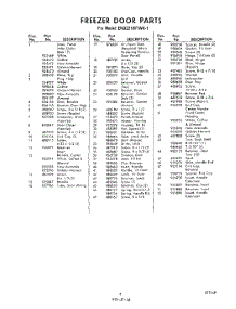 03 - Section parts for Whirlpool Refrigerator EHD221MTWR1 / from AppliancePartsPros.com