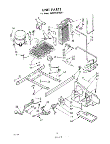 12 - Unit parts for Whirlpool Refrigerator EHD221MTWR1 / from AppliancePartsPros.com