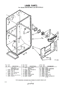 04 - Liner parts for Whirlpool Refrigerator EXT13JTWR0 / from AppliancePartsPros.com