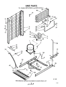 08 - Unit parts for Whirlpool Refrigerator EXT13JTWR0 / from AppliancePartsPros.com