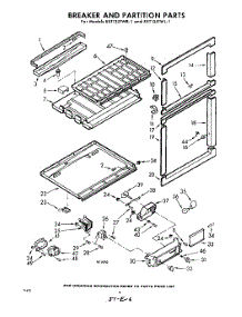 06 - Breaker And Partition parts for Whirlpool Refrigerator EXT13JTWR1 / from AppliancePartsPros.com