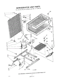 08 - Unit parts for Whirlpool Freezer EEL141CTWR0 / from AppliancePartsPros.com