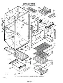04 - Liner parts for Whirlpool Refrigerator EAT15PKWR1 / from AppliancePartsPros.com