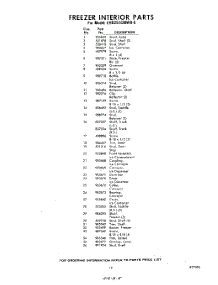 19 - Section parts for Whirlpool Refrigerator EHD251CMWR0 / from AppliancePartsPros.com