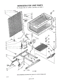 08 - Unit parts for Whirlpool Freezer EEL141CTWR1 / from AppliancePartsPros.com