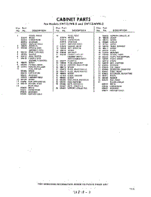 03 - Section parts for Whirlpool Refrigerator EWT13JMWR0 / from AppliancePartsPros.com